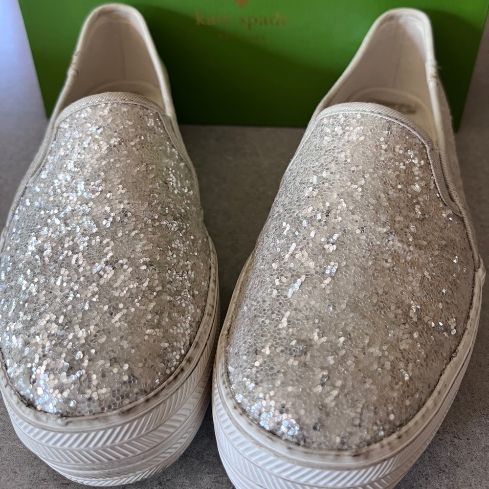 Kate Spade Cream Flats & Loafers
